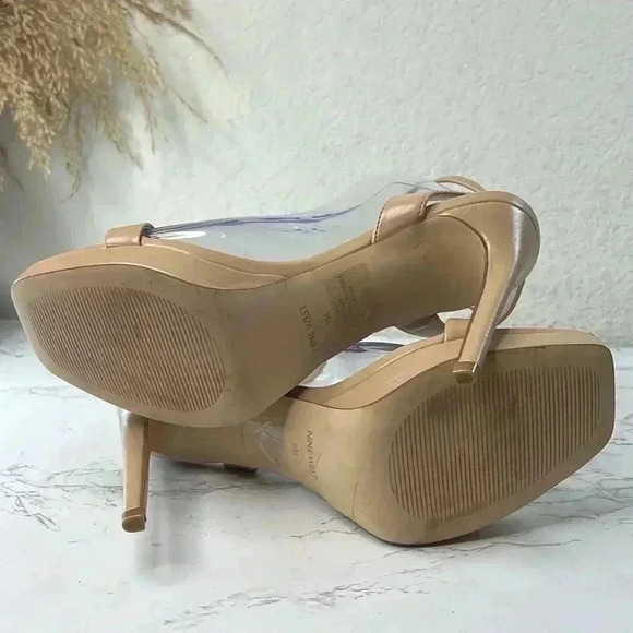 Nine West Shoes | Nine West Platform Heels | Color: Cream/Tan | Size: 9M - Picture 10 of 15
